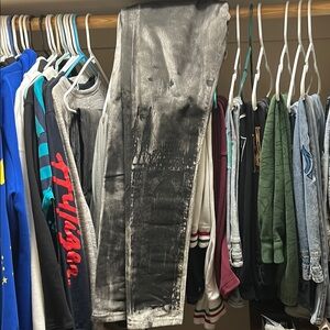 Stylish Black and Gray Pants